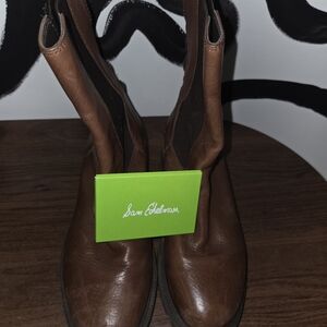 Sam Edelman Brown Leather Boots